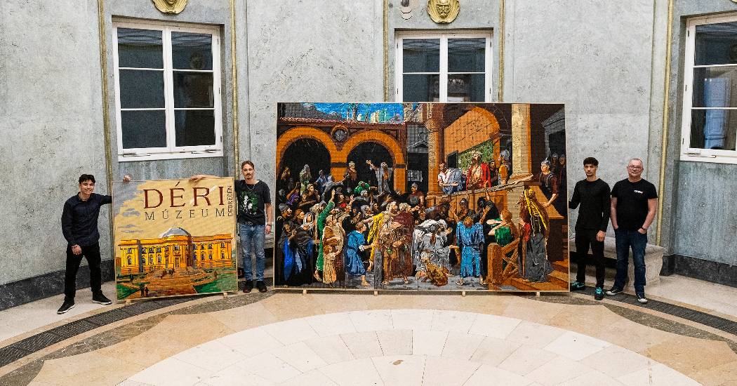 Munkácsy remekműve 155 494 LEGO® elemből – szeptember 9-ig a FÓRUM Debrecenben